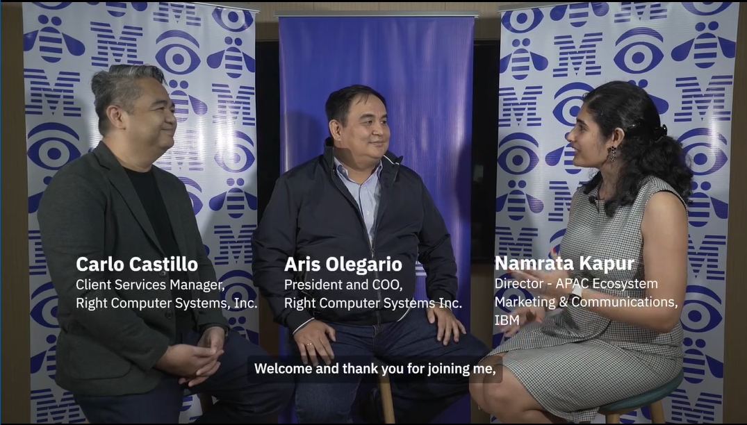 IBM Ecosystem Featurette spotlight on Right Computer Systems